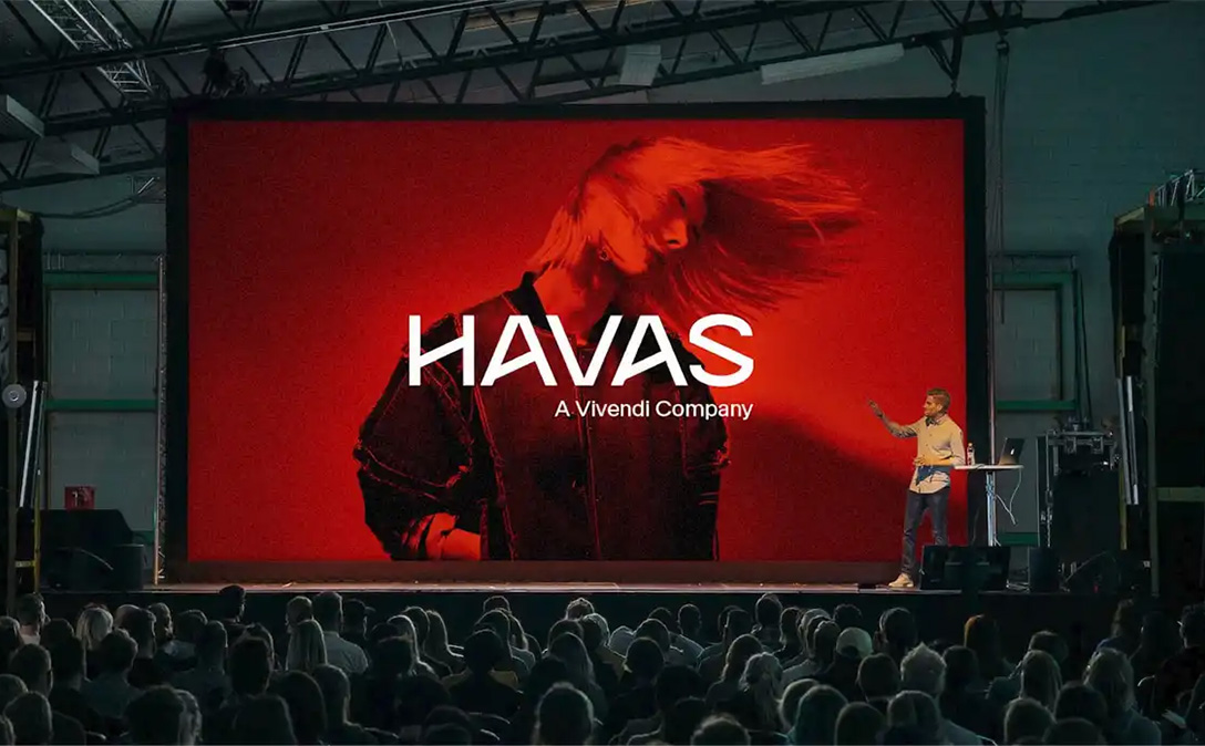 品牌形象设计 科技品牌形象设计 公司形象设计 英文字母标 HAVAS品牌形象