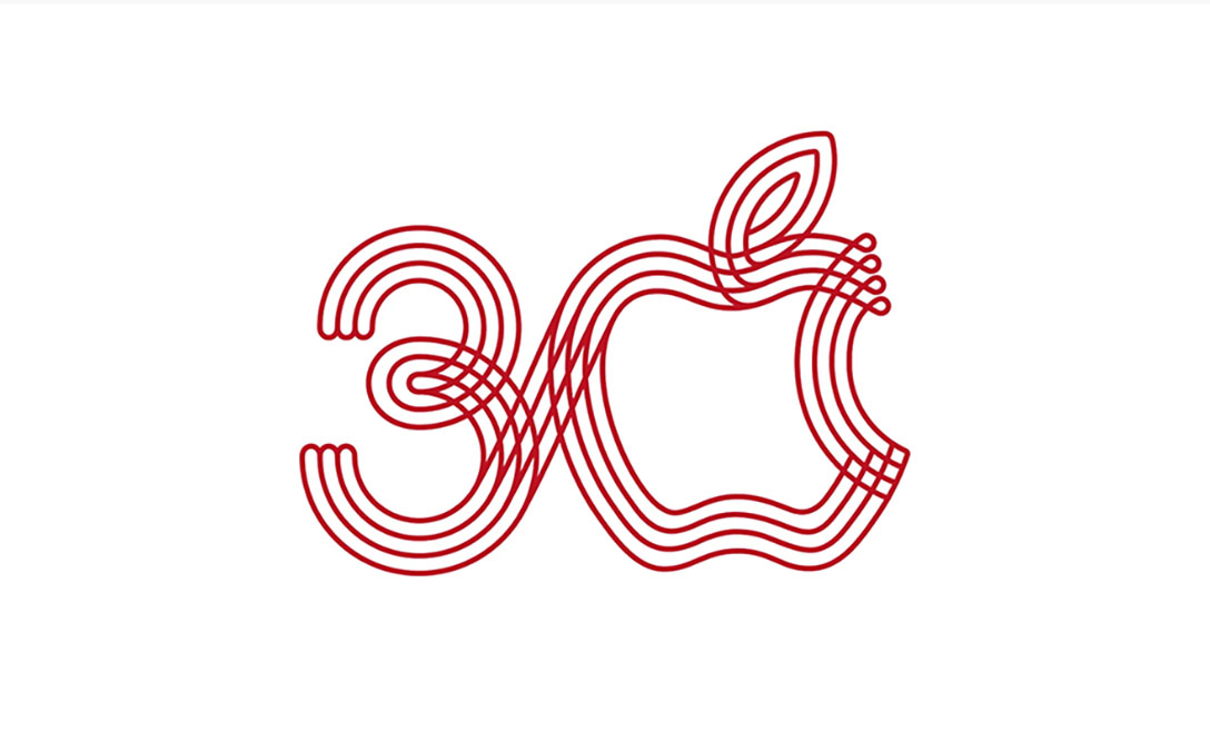 品牌形象 品牌形象设计 品牌标志设计 苹果在中国地区30周年纪念LOGO  本源百纳品牌设计